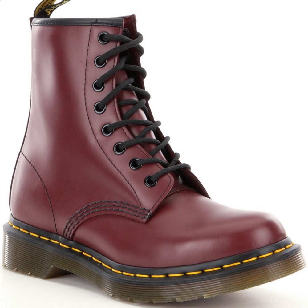 Dr. Martens Women’s 1460 Cherry Combat Boots